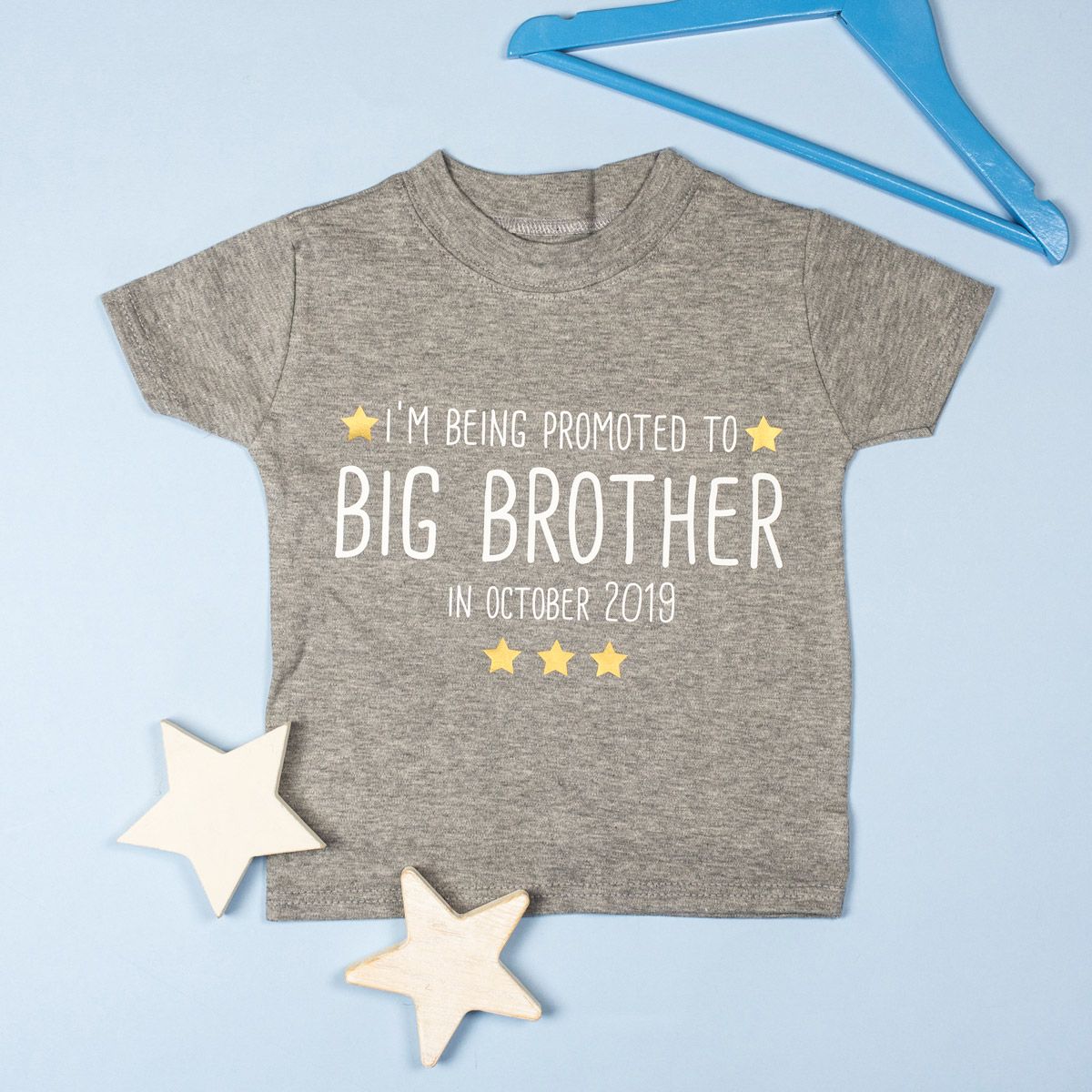promotion to big brother sister tshirt