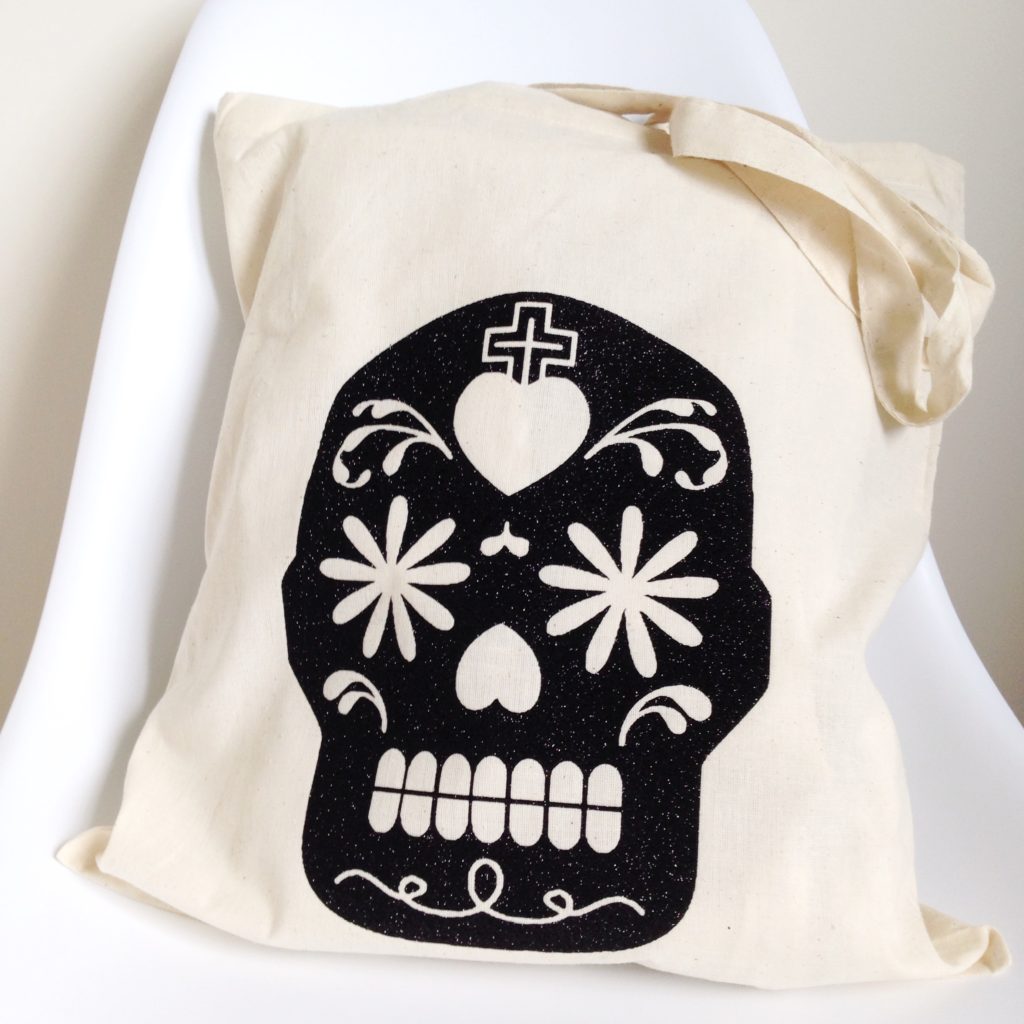 sugar skull bag